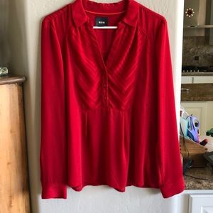 Red Maeve blouse